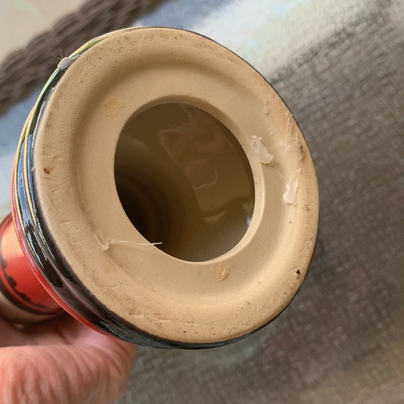 HandPainted ceramic candle stick holders - Picture 5 of 6